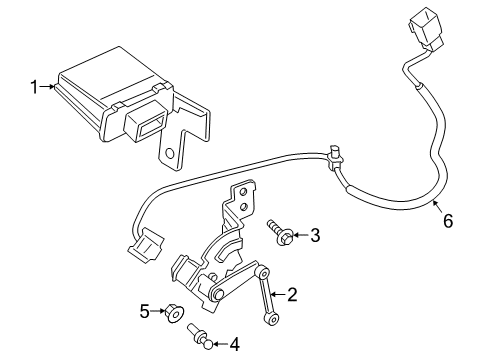 2019 Kia K900 Electrical Components Multi Fuse Diagram for 1898009460