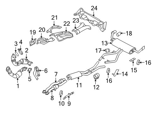 2009 BMW X6 Exhaust Components Heat Insulation Front Front Wall Right Diagram for 51487180630