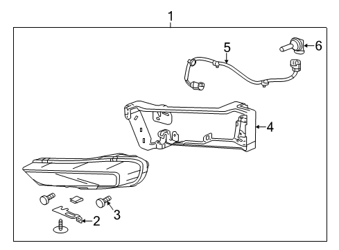 2013 Honda Accord Bulbs Screw, Special (5X14) Diagram for 33903-S10-003