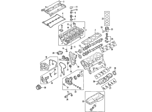 2010 Chevrolet Aveo Engine Parts, Mounts, Cylinder Head & Valves, Camshaft & Timing, Oil Pan, Oil Pump, Crankshaft & Bearings, Pistons, Rings & Bearings Transmission Mount Bracket Diagram for 96535452