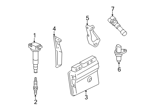 2016 Toyota Corolla Powertrain Control ECM Diagram for 89661-0Z643