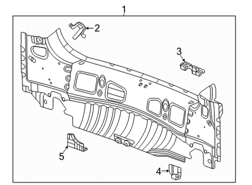  PANEL ASM-R/END Diagram for 60006771