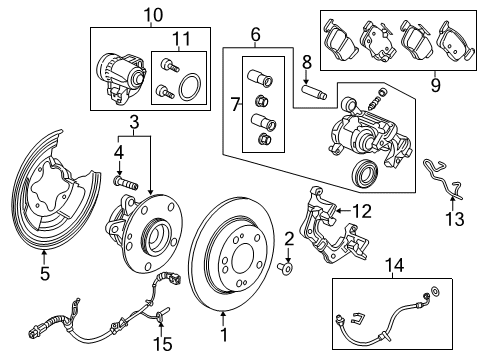 2021 Honda Insight Brake Components HARN ASSY., EPB R Diagram for 47510-TXM-A02