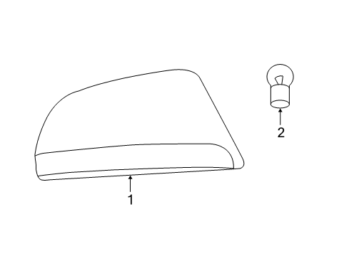 2001 Dodge Stratus Tail Lamps Lamp-Tail Stop Turn Diagram for 4805351AC