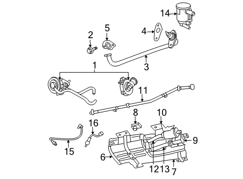 2005 Chrysler Pacifica Powertrain Control Sensor-D.I.S. CAMSHAFT Reference Diagram for 4686353AB