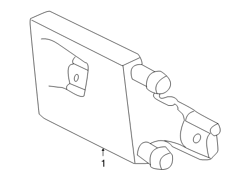 2005 Ford Excursion Power Steering Oil Cooler Power Steering Cooler Diagram for 5C3Z-3D746-CA