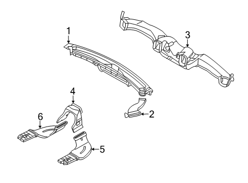 2011 Kia Soul Ducts Hose Assembly-Side DEFROSTER Diagram for 973802K000