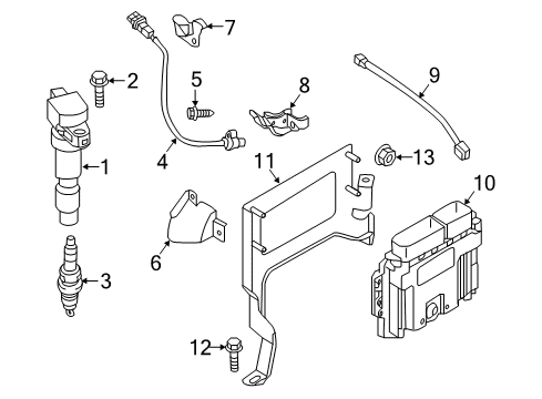 2017 Kia Optima Ignition System Electronic Control Unit Diagram for 391082GTK6