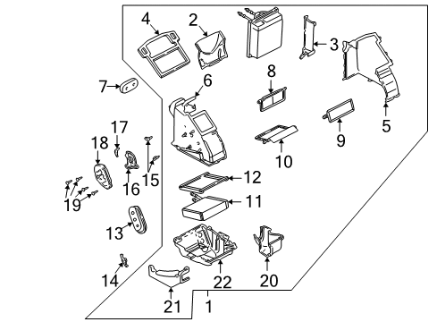 2004 Ford Focus Air Conditioner Hose & Tube Assembly Diagram for 3S4Z-19D734-BA