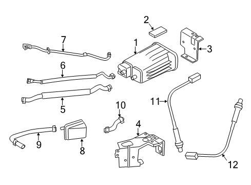 2013 Kia Forte Powertrain Control Bracket Diagram for 314251M050