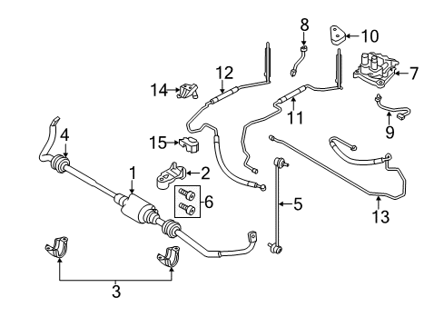 2019 BMW 640i xDrive Gran Coupe Stabilizer Bar & Components - Front Torx Screw, Self-Tapping Diagram for 31306778221