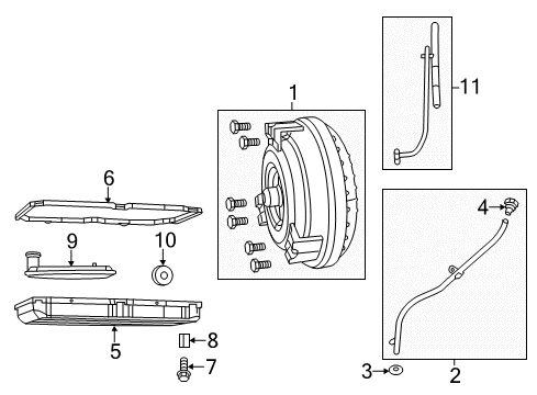 2019 Chrysler 300 Transmission Bolt-6 LOBE RECESSED Head Diagram for 68174574AA