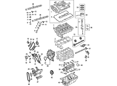 2019 BMW 330i GT xDrive Engine Parts, Mounts, Cylinder Head & Valves, Camshaft & Timing, Variable Valve Timing, Oil Pan, Oil Pump, Balance Shafts, Crankshaft & Bearings, Pistons, Rings & Bearings Engine Mount Right Diagram for 22116856184