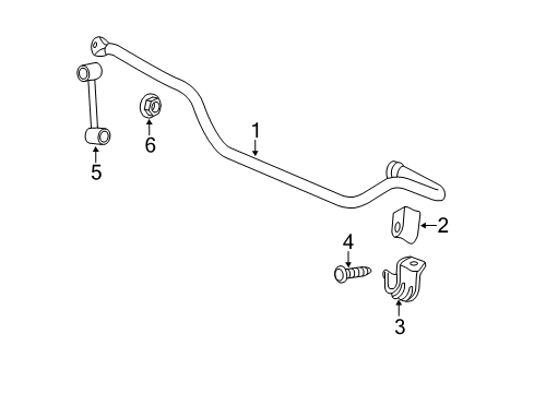 2012 Jeep Grand Cherokee Stabilizer Bar & Components - Front Front Coil Spring Diagram for 68061836AA