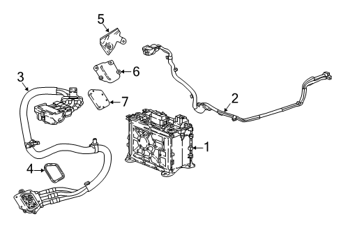 2016 GMC Sierra 1500 Electrical Components Upper Cover Diagram for 24264025