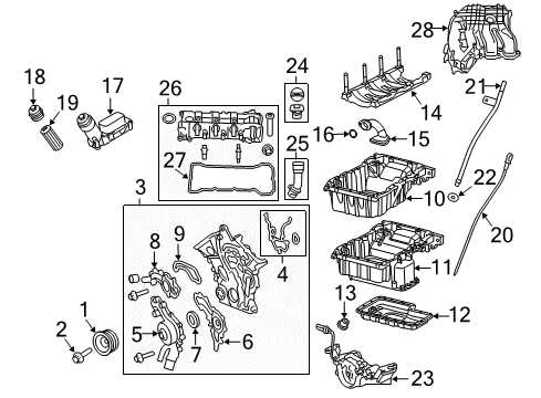 2019 Jeep Cherokee Engine Parts Indicator-Engine Oil Level Diagram for 68164772AB