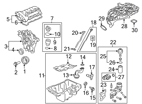 2012 Chevrolet Caprice Intake Manifold MANIFOLD-INT Diagram for 12686561