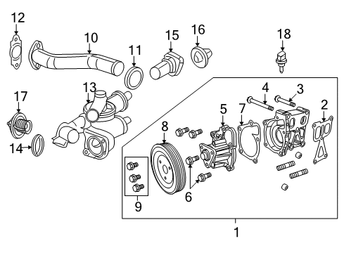 2013 Jeep Compass Powertrain Control Engine Controller Module Diagram for 5150352AG