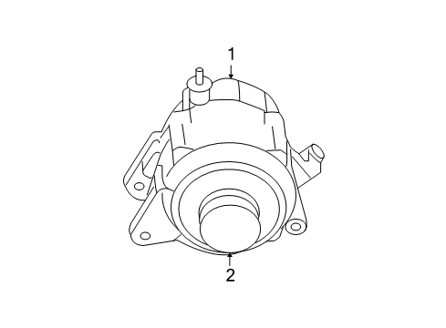 2007 Dodge Ram 1500 Alternator ALTERNATR-Engine Diagram for RL041120AD