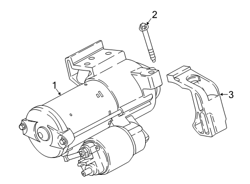 2019 BMW 740e xDrive Starter STARTER Diagram for 12418685988