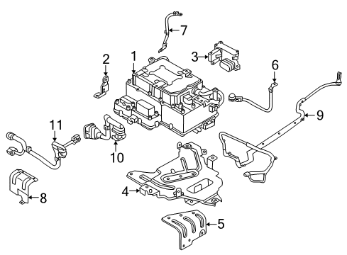 2011 Hyundai Sonata Electrical Components Lp-S/B Fuse 50A Diagram for 1879001125