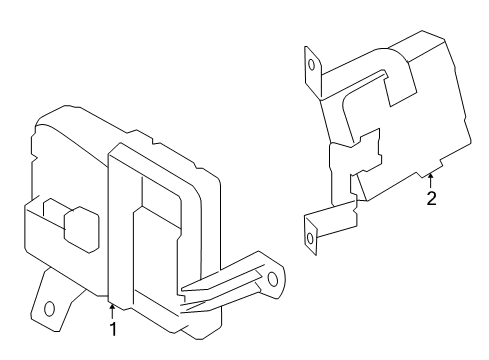 2009 Kia Borrego Electrical Components Unit Assembly-Tilt & Tel Diagram for 954502J300