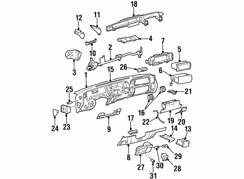 2000 Cadillac Escalade Switches Park Brake Warning Switch Diagram for 15973783