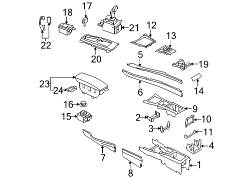 2009 BMW X5 Parking Brake Switch Emf Diagram for 61319148508