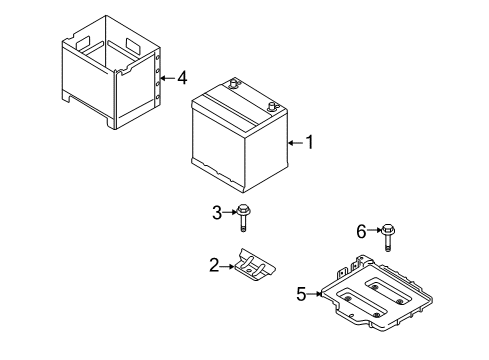 2009 Kia Rio5 Battery Battery Wiring Assembly Diagram for 918501G021