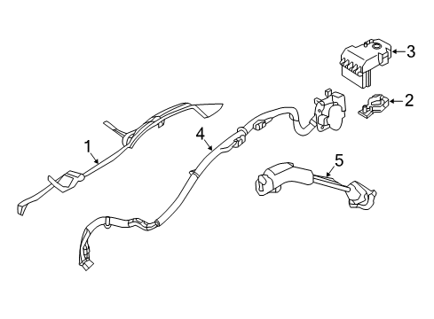 2019 Hyundai Sonata Battery Cables Cap-Battery Diagram for 919704R030