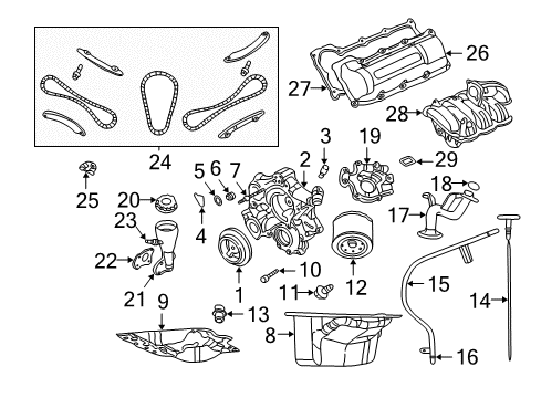 2002 Dodge Ram 1500 Filters FILTR Kit-Fuel Diagram for 4897498AA