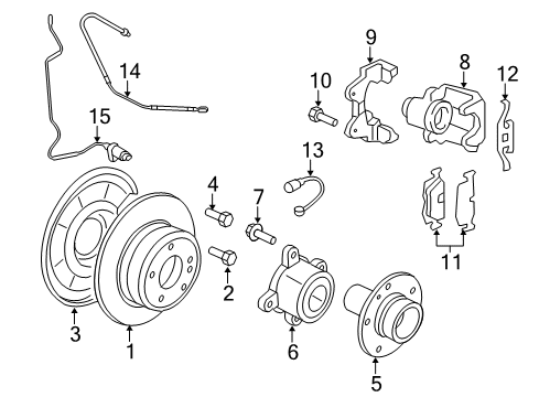 2018 BMW X6 Anti-Lock Brakes Icm Control Unit Diagram for 34526882267