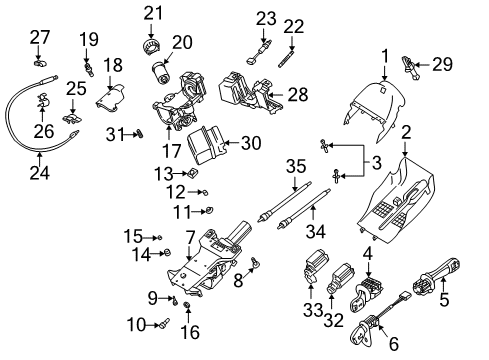 2001 BMW M5 Switches Wiper Switch Diagram for 61318375407