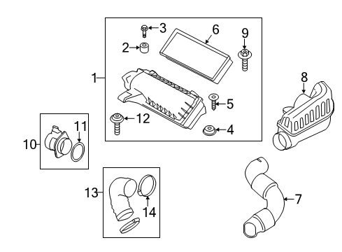 2013 Mini Cooper Countryman Filters Screw For Thermoplastic Plastics Diagram for 13627527810