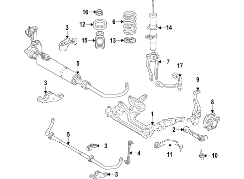 2021 BMW M5 Headlamps HEADLIGHT, LED, AHL, RIGHT Diagram for 63118084380