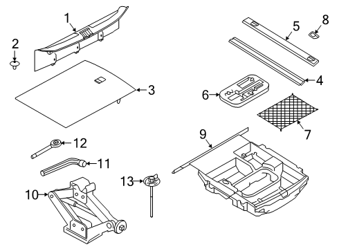  Bolt Diagram for 6511784AA