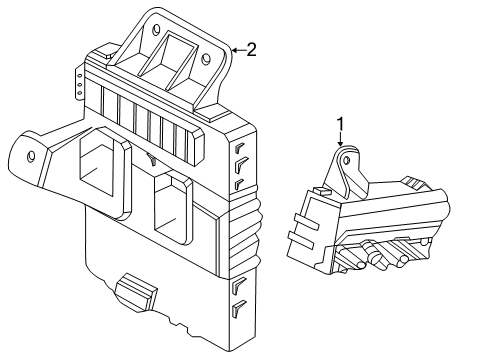 2020 Hyundai Palisade Fuse Box Instrument Panel Junction Box Assembly Diagram for 91950-S8220