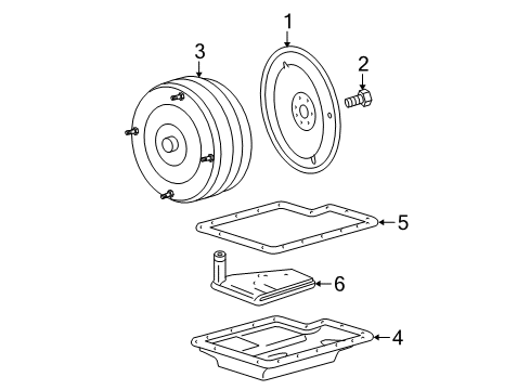 2010 Ford F-150 Automatic Transmission Extension Housing Seal Diagram for 9L3Z-7052-A