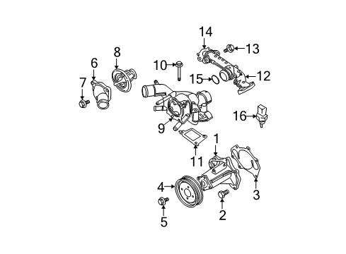 2012 Nissan Pathfinder Powertrain Control Engine Control Module Diagram for 23710-9BD9A