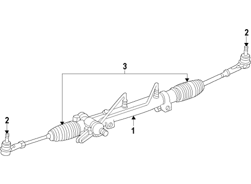 2020 Dodge Charger Power Steering Oil Cooler Hose-Power Steering Return Diagram for 5154964AD