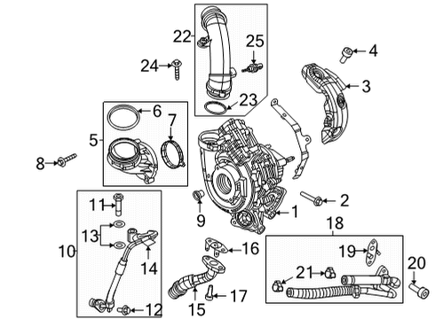 2021 Ram 1500 EGR System Switch-Vacuum Diagram for 68092518AA