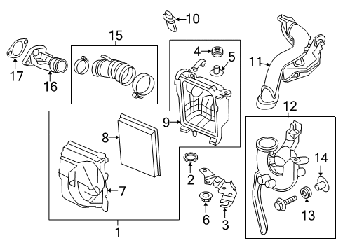 2018 Nissan Sentra Powertrain Control Blank Engine Control Module Diagram for 23703-3SA2A