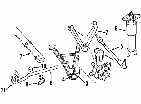 1997 Chevrolet Corvette Fuel Supply Fuel Tank Fuel Pump Module Kit Diagram for 19354300