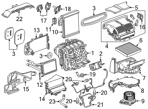 2021 Chevrolet Malibu Parts Catalog 