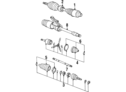 GM 21011918 Driver Axle Shaft