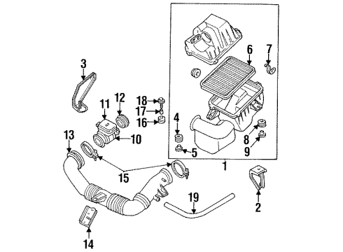 Ford F4BZ9F472A Oxygen Sensor