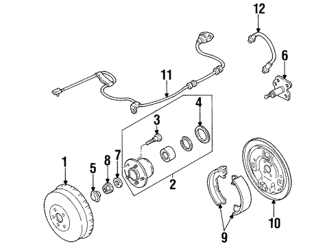 Ford XF5Z-2C257-BA Actuator Assembly