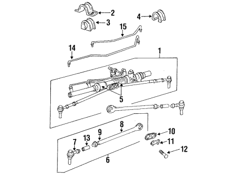 Mopar 4897858AB Gear-Power Steering