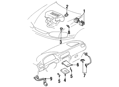 GM 94856810 Wire Kit, Spark Plug