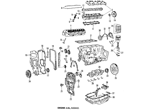 GM 22548620 CAMSHAFT, Engine